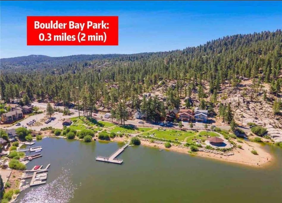 1 B1B Lake Cabin/Walk To Lake/Boulder Bay Park Big Bear Lake Exterior photo
